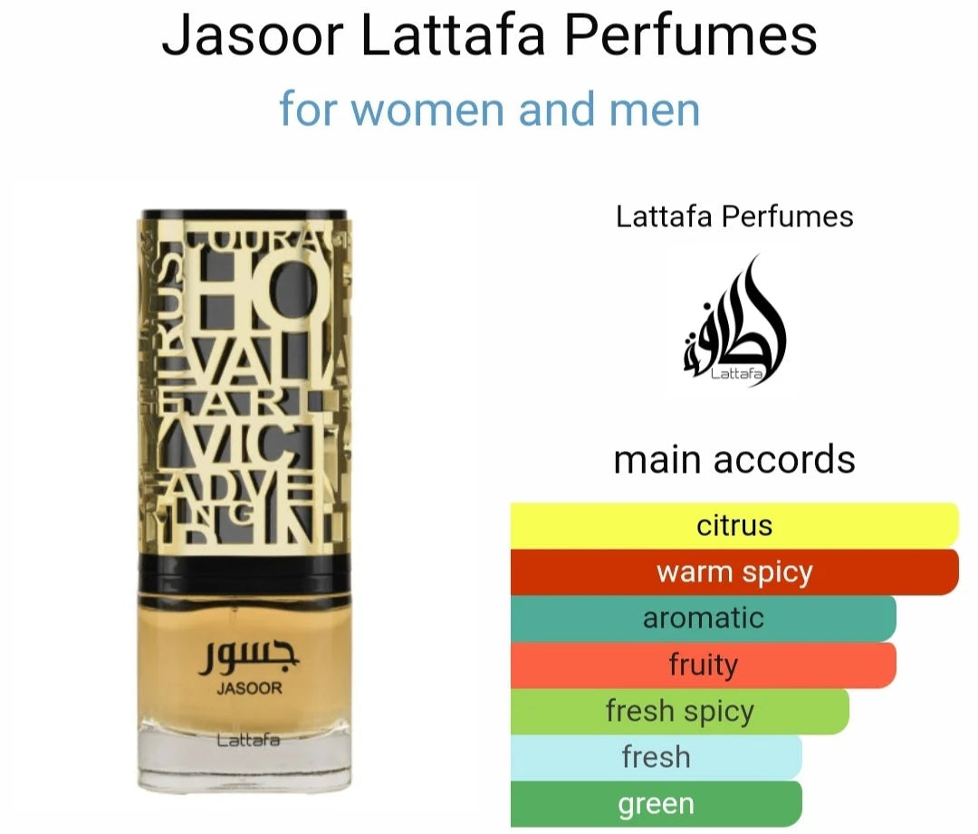 Jasoor Lattafa Perfumes EDP 100ml