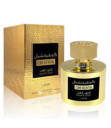 Lattafa Confidential Gold 100ml Eau De Parfum - The Flex