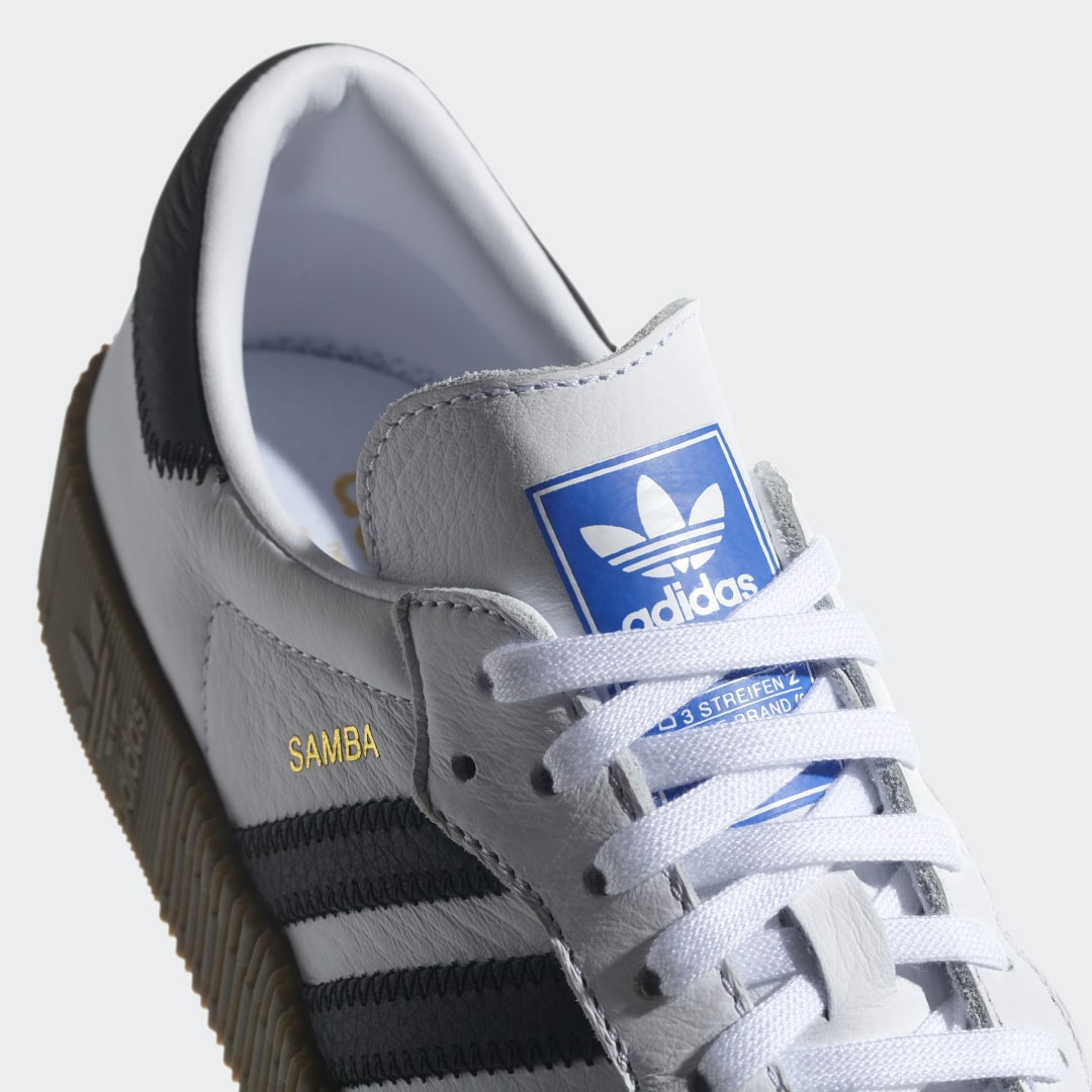 Adidas Samba - White Black Gum