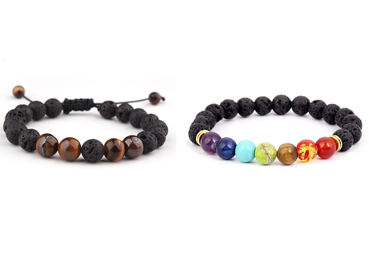 Couples Chakra Healing Bracelet Set - The Flex