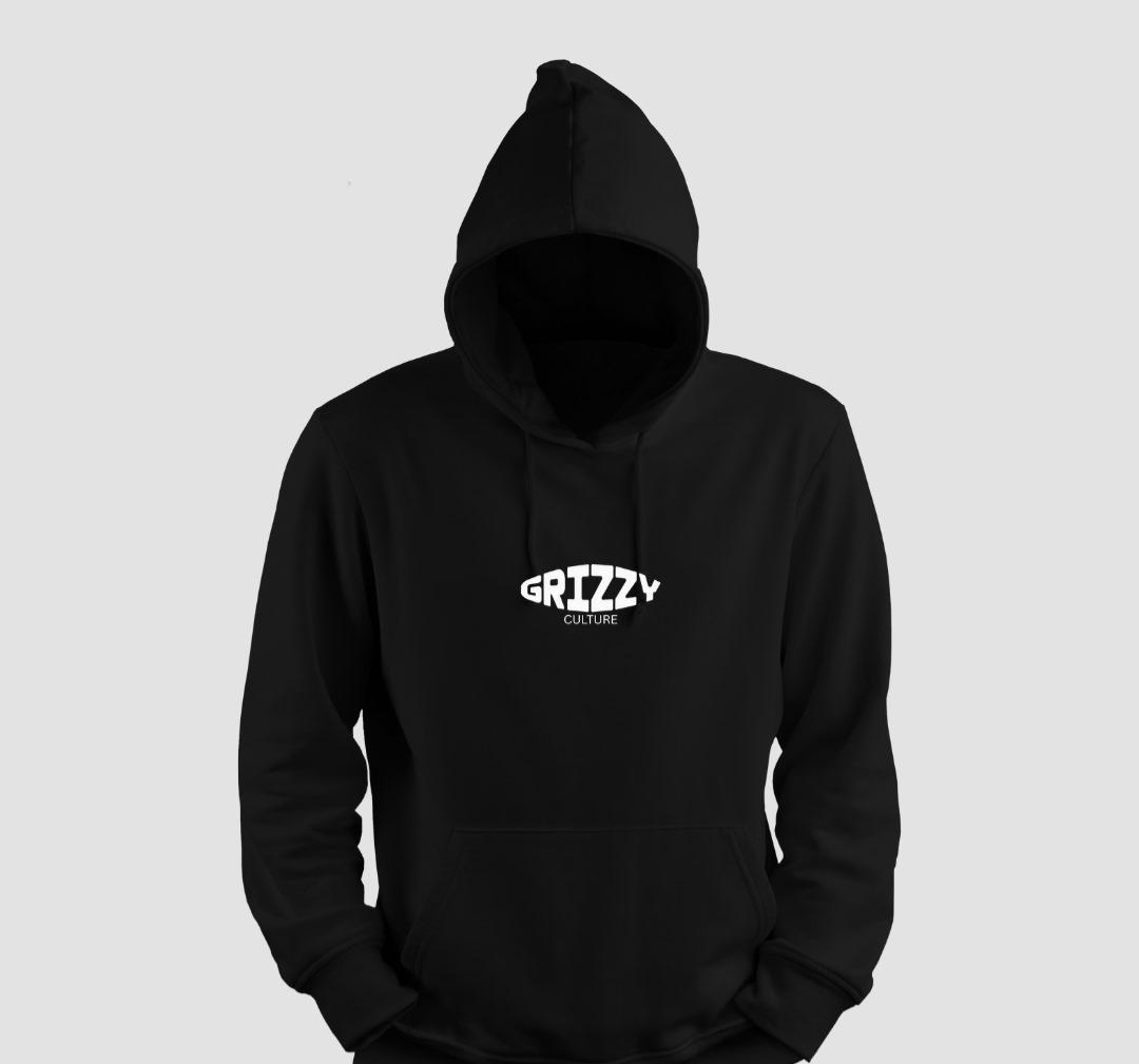 Grizzy Slogan Hoodie